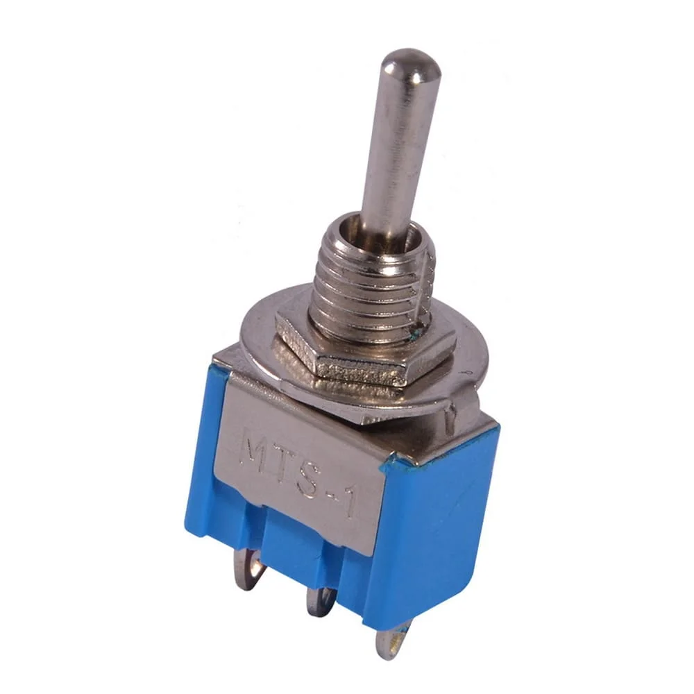 Тумблер АСКО 3 контакти MTS-103 ON-OFF-ON ( A0140060013 )