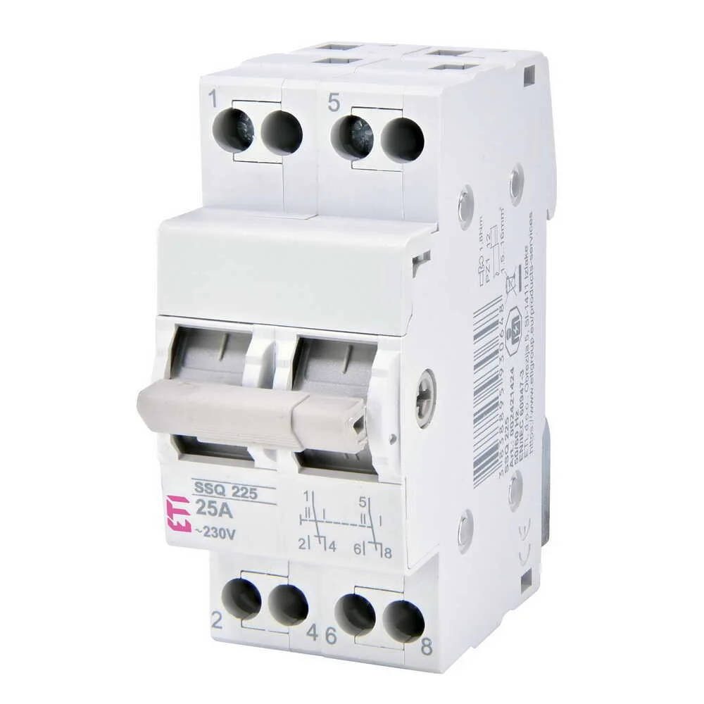 Перемикач навантаження ЕТІ 2p 40A 1-0-2 SSQ 240 ( 002421425 )