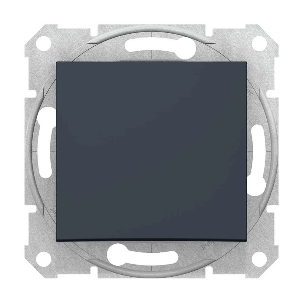 Вимикач Schneider Sedna графіт 1кл проміжний без рамки ( SDN0500170 )