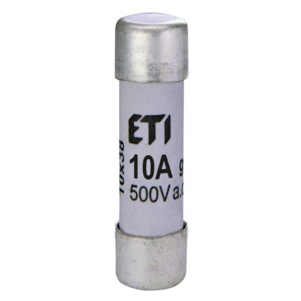 Запобіжник плавкий ЕТІ CH 10х38 gG 10А 500B ( 2620007 )