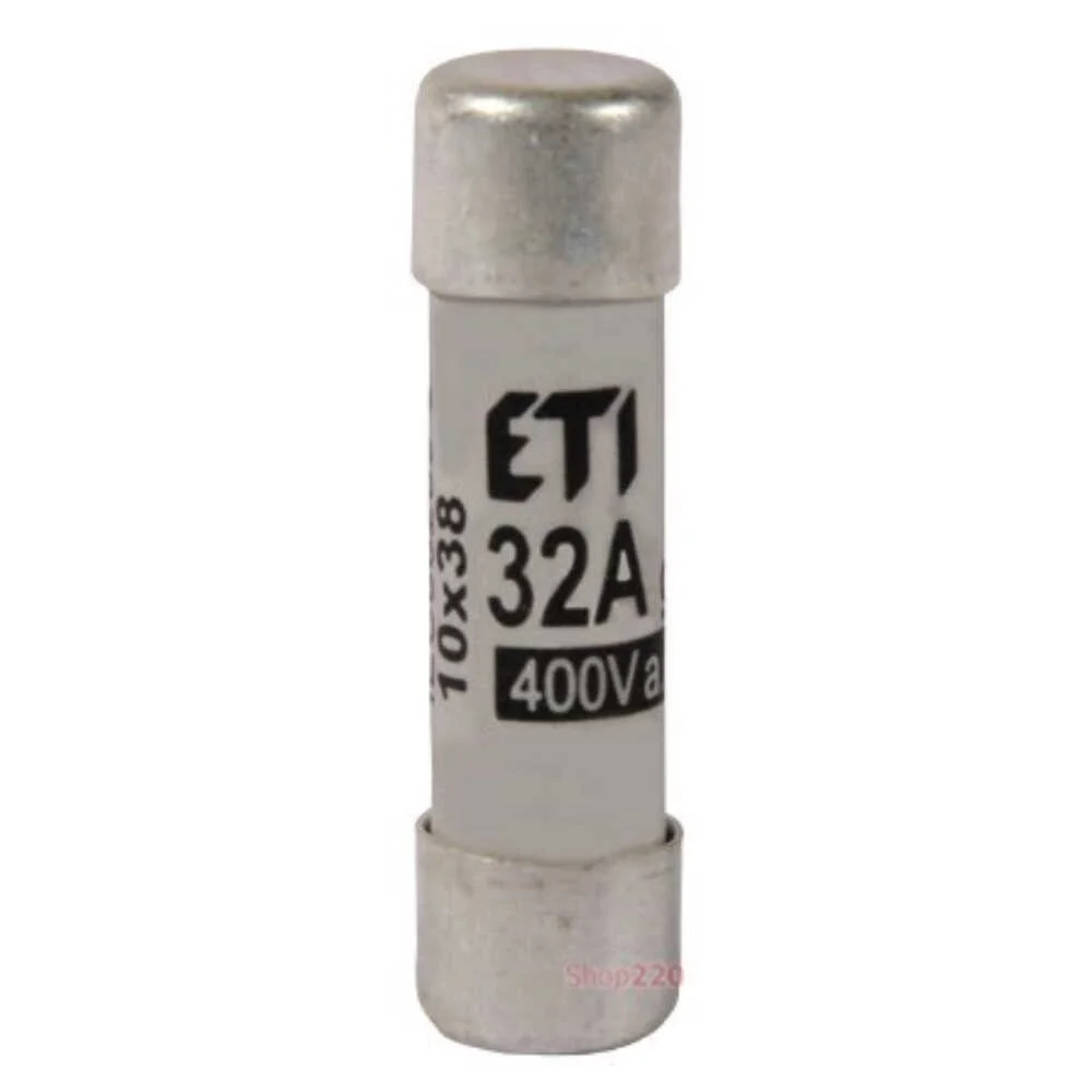 Запобіжник плавкий ЕТІ CH 10х38 gG 32А 400B 10kA ( 2620015 )