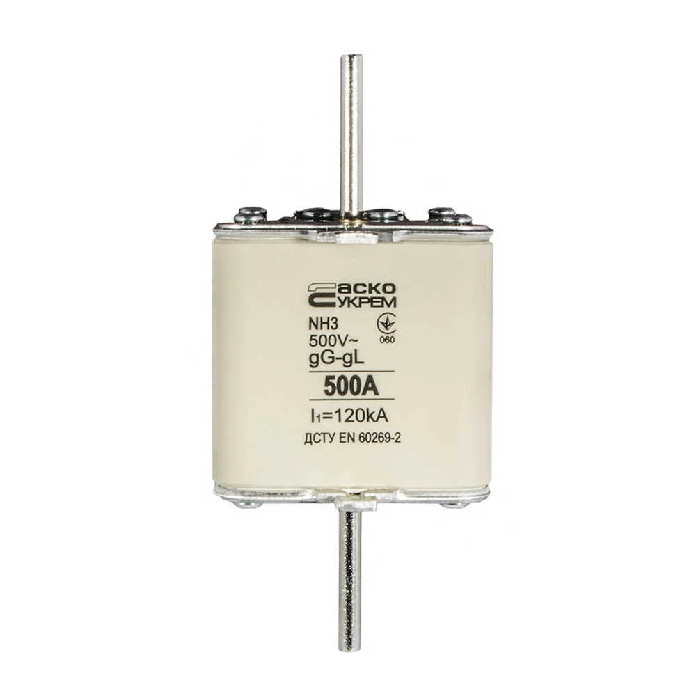 Запобіжник NH3 500A gG АСКО ( A0050010040 )